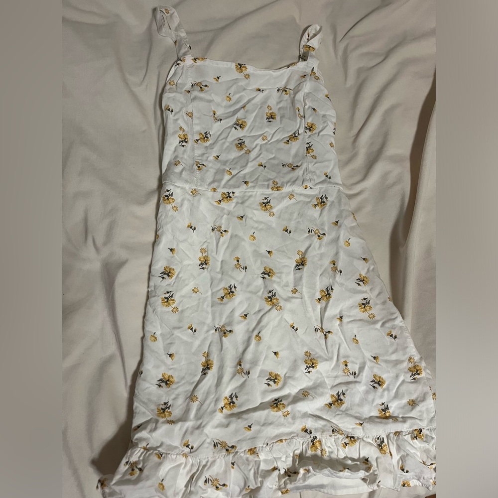 floral hollister sun dress